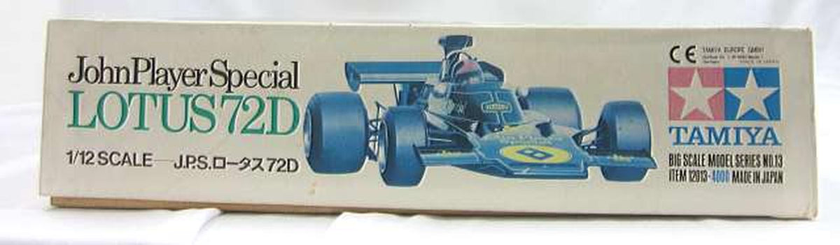 TAMIYA Plastic Model 1/12 J.P.S. Lotus 72D J.P.S. Lotus 72D - Banzai Thrifting | BanzaiHobby