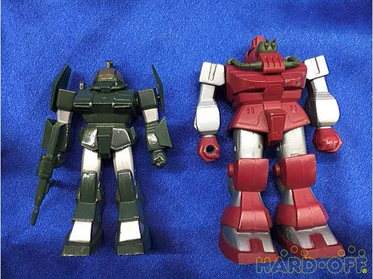 TAKARA Dougram Chogokin 2-piece set Block Head/Round Facer