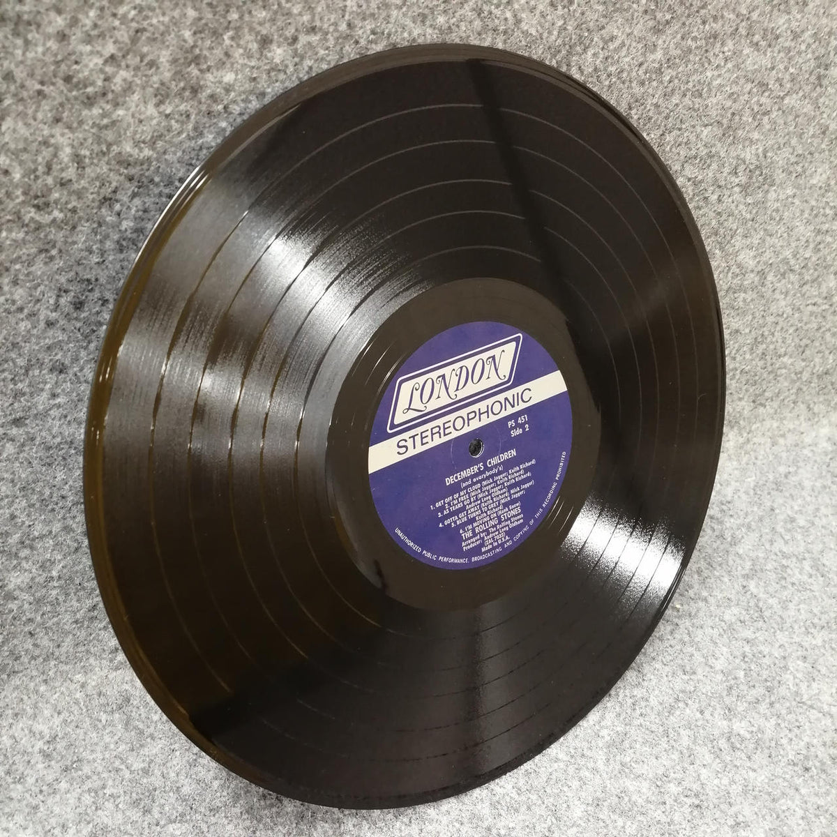 LONDON Rolling Stones 'Descendants Children' PS451