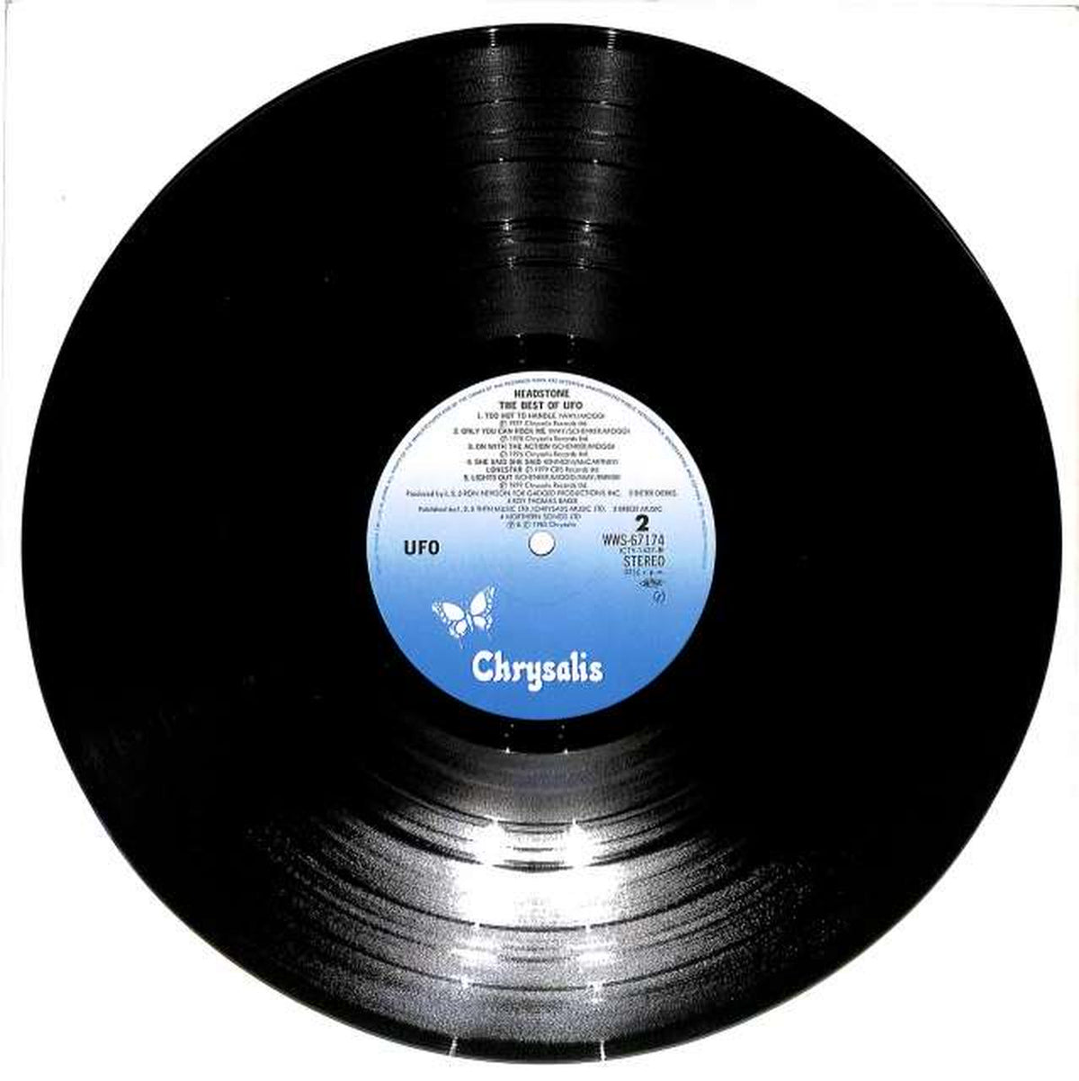 Toshiba EMI UFO 'Headstone' WWS-67174/75 2LP