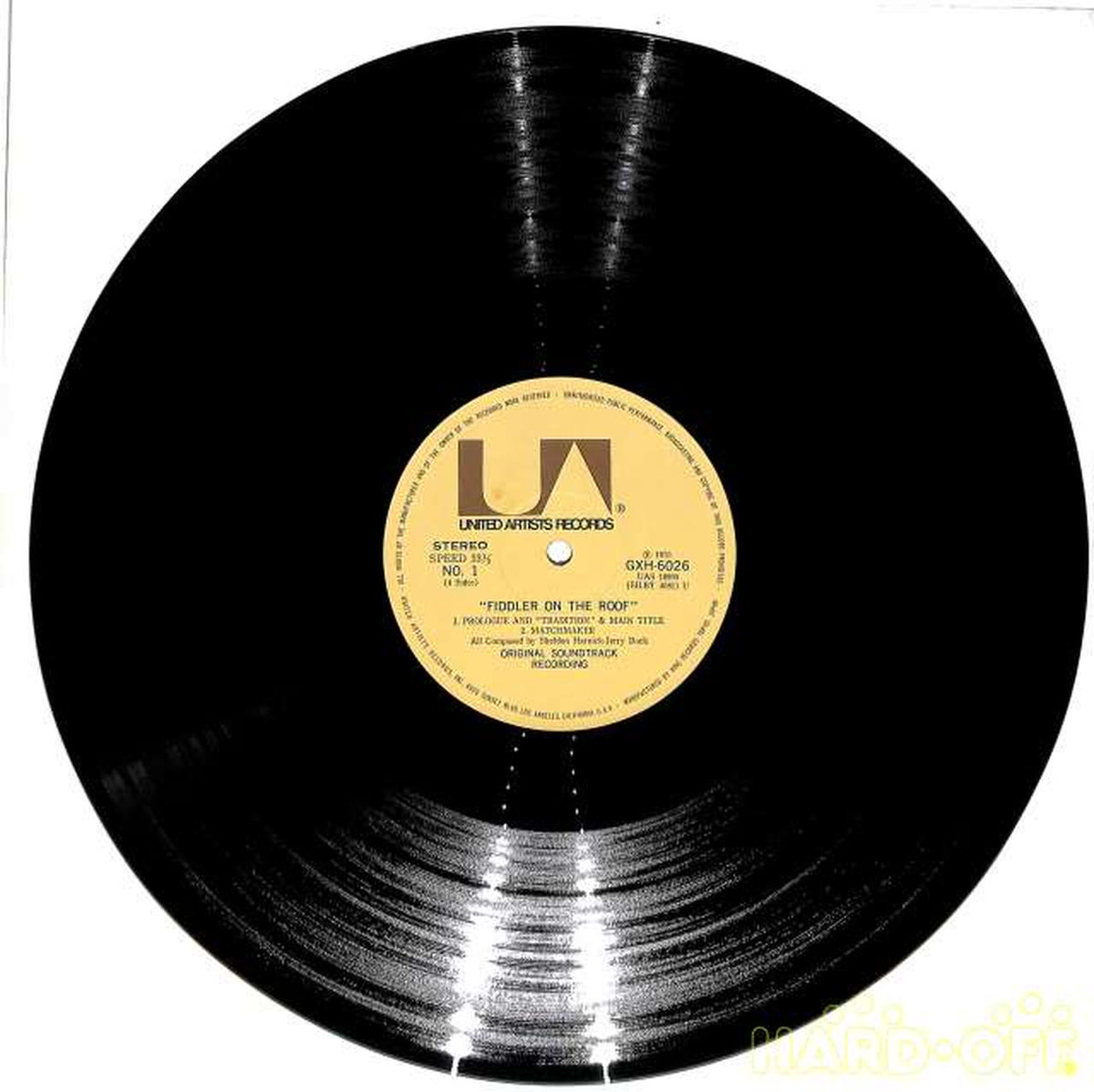 King Soundtrack 'Violin Player on the Roof' GXH6026~7 2LP