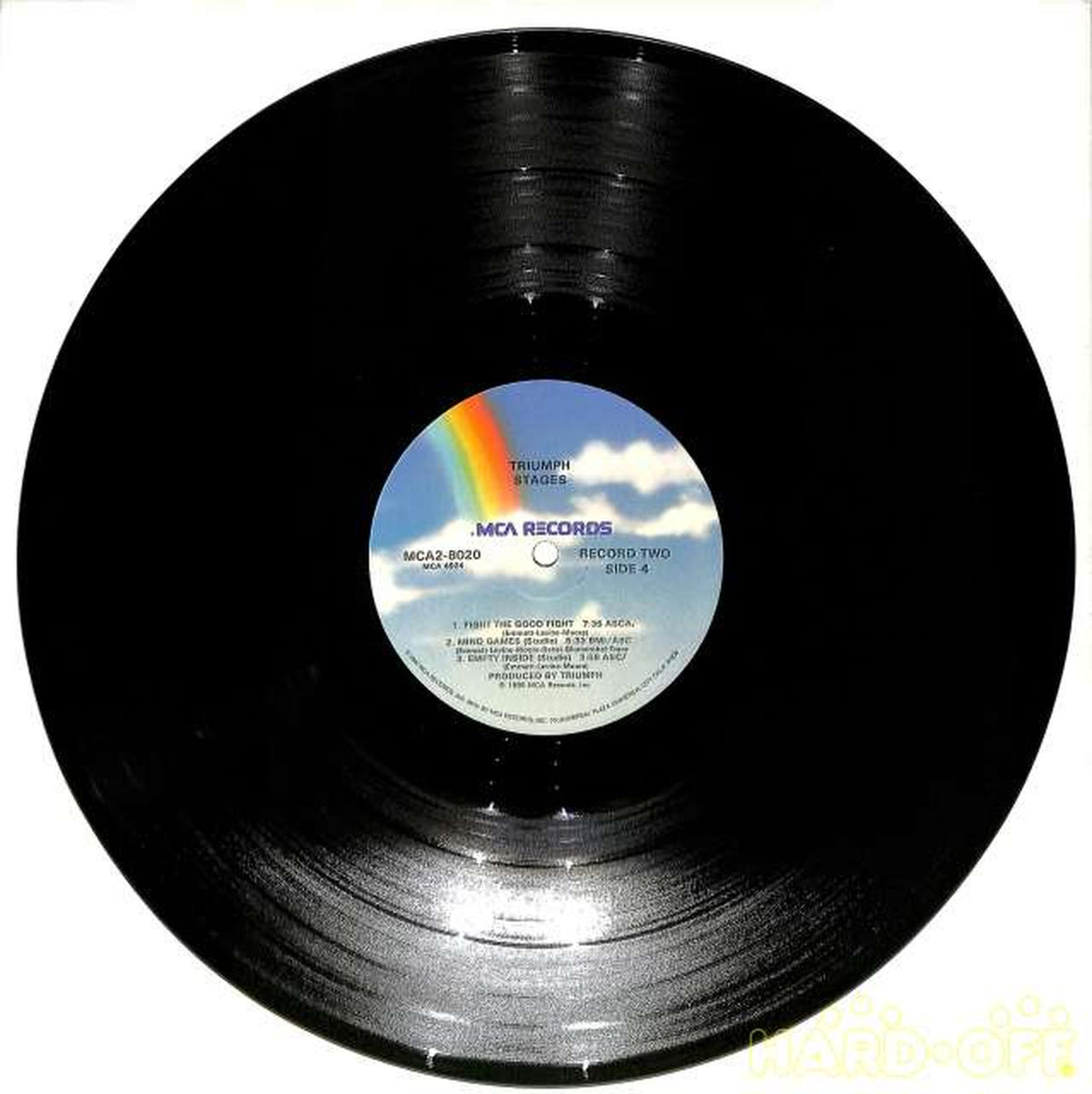 MCA Triumph "STAGES" MCA2-8020 (Exported to USA) 2LP