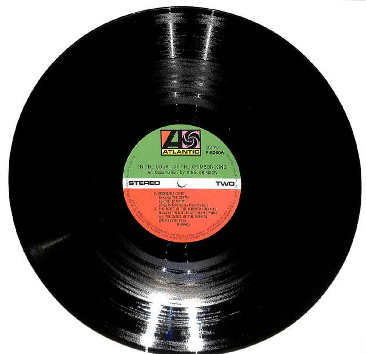 Warner Bros. Pioneer King Crimson "Crimson King's Palace" P-8080A