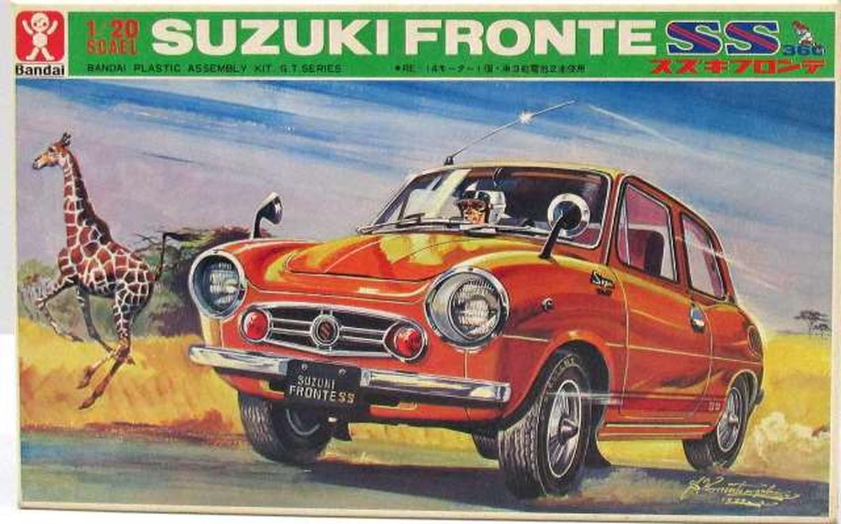 BANDAI 1/20 Suzuki Fronte SS360 Motorized Kit [5214] - Banzai Thrifting | BanzaiHobby