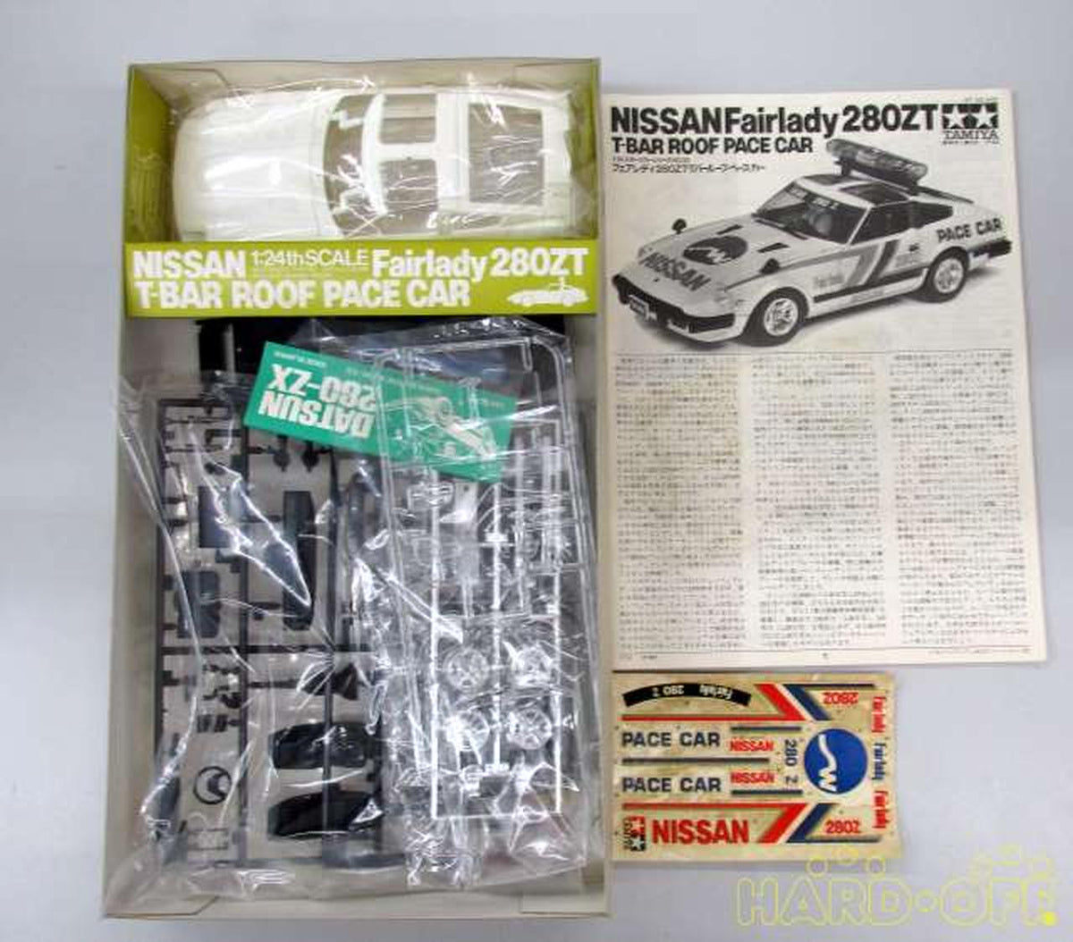 TAMIYA [Ogatanomiya] 1/24 Nissan Fairlady 280Z T-bar Roof & Pace Car Motorized Kit [2435] - Banzai Thrifting | BanzaiHobby