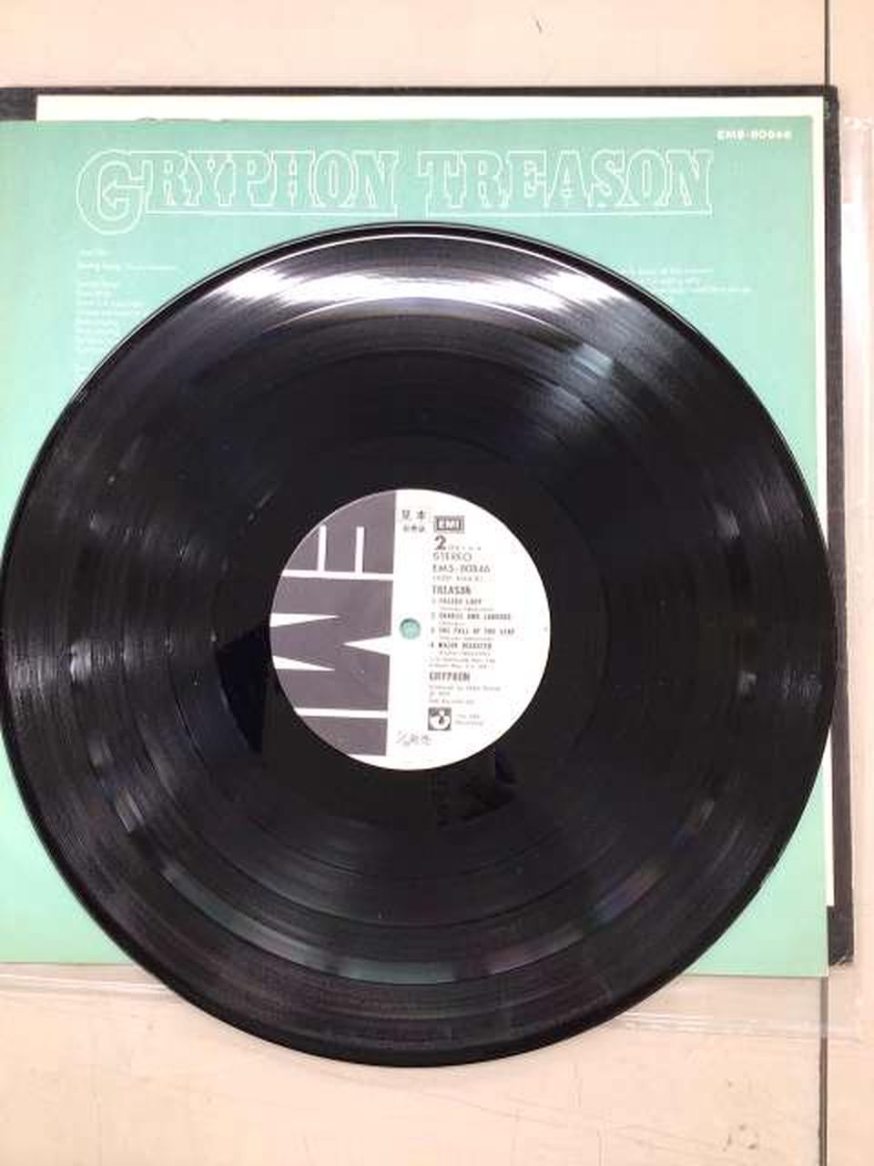 GRYPHON LP EMS-80846 Sample Disc TREASON