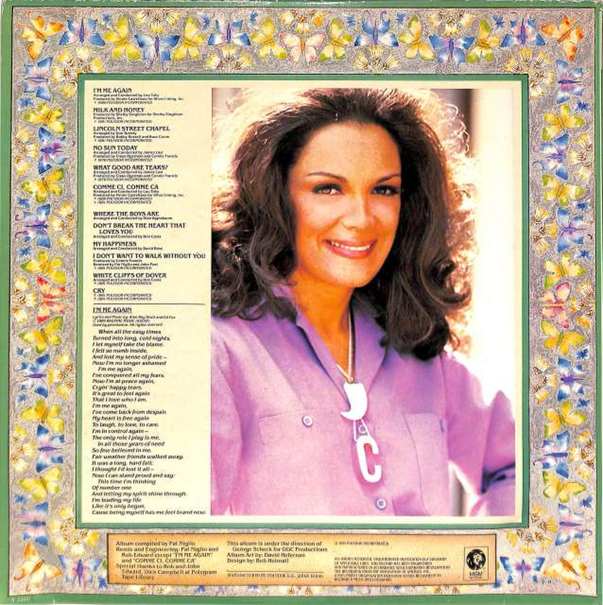Polydor Connie Francis "I'm Me Again" 28MM-0020