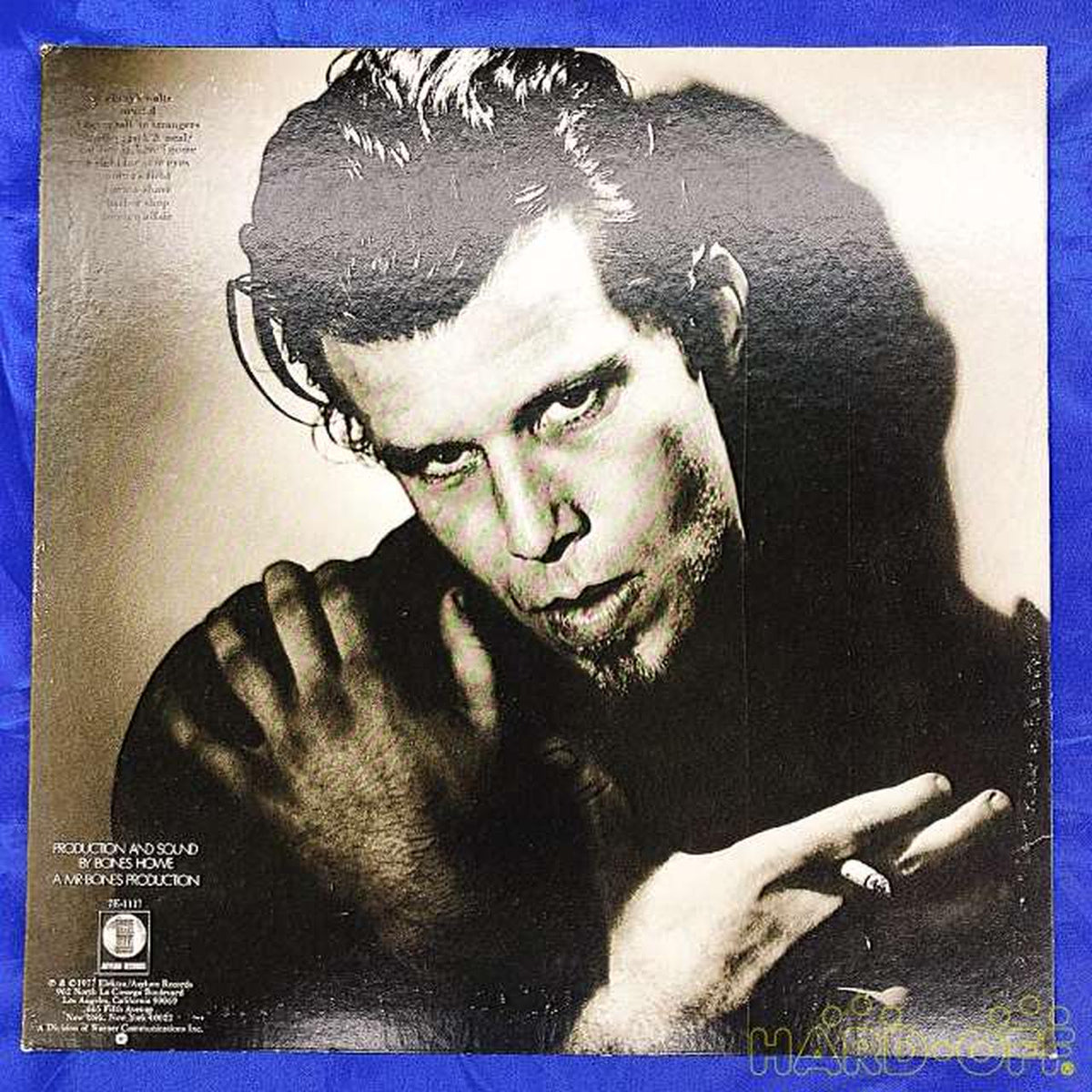 Asylum Records Tom Waits Foreign Affairs 7E-1117