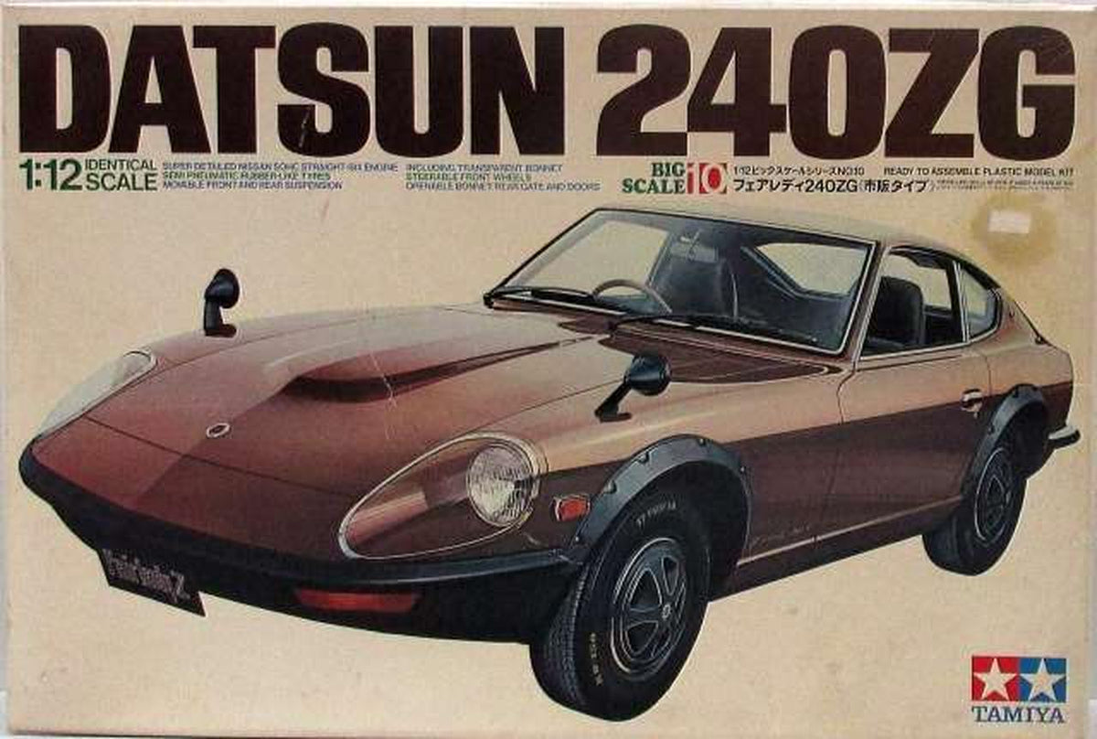 TAMIYA [Free Shipping / Ogatamiya] 1/12 Fairlady 240ZG (Retail Type) Display Model [1210] - Banzai Thrifting | BanzaiHobby