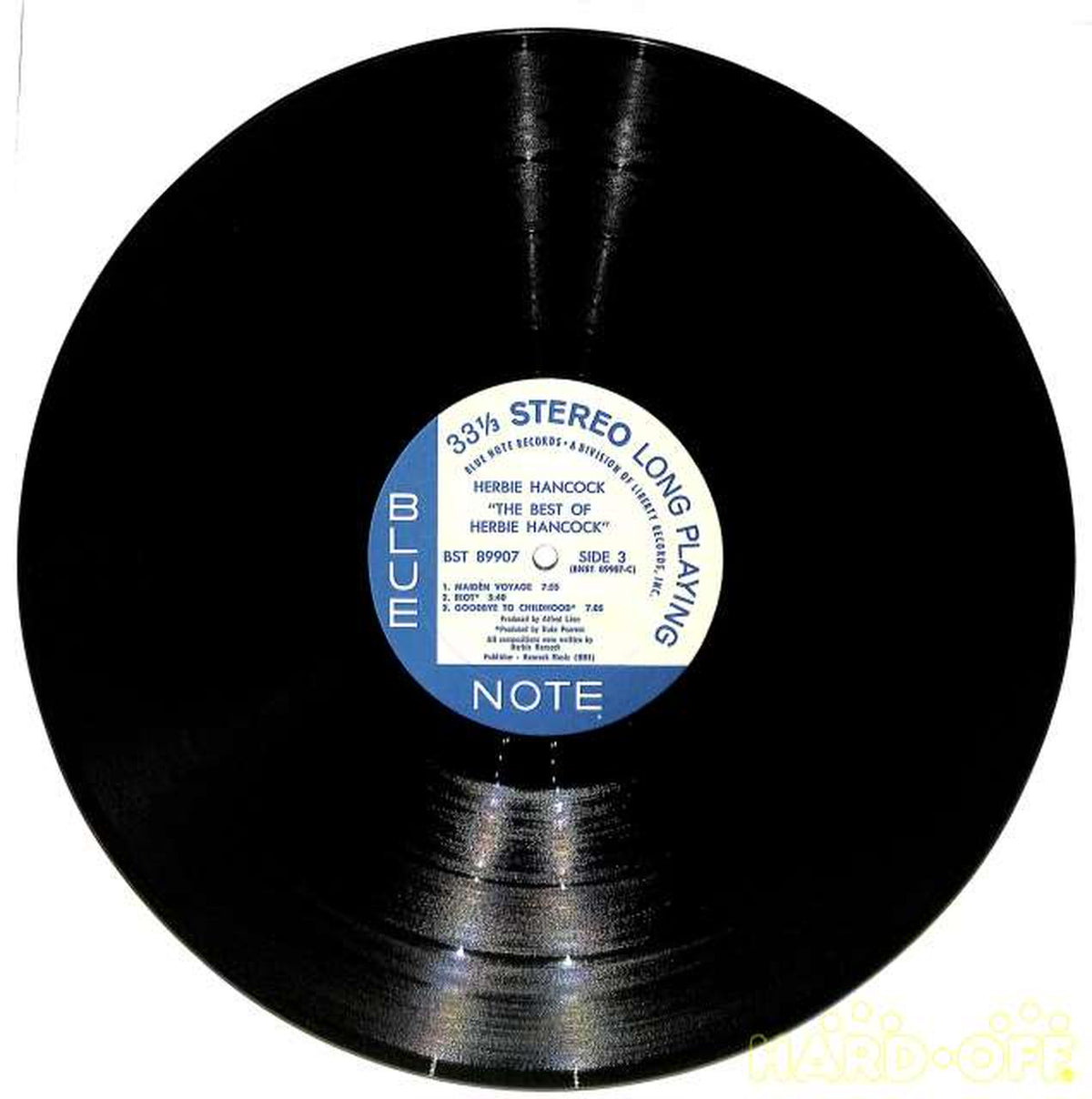 Toshiba Onko (Blue Note) Herbie Hancock "The Best of Herbie Hancock BST-89907 (Exported to USA)