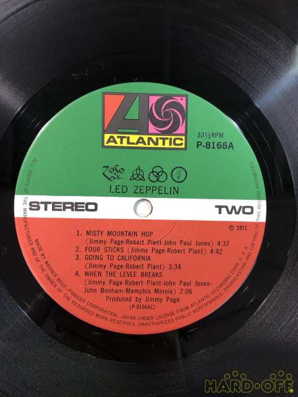 － Led Zeppelin / IV P-8166A