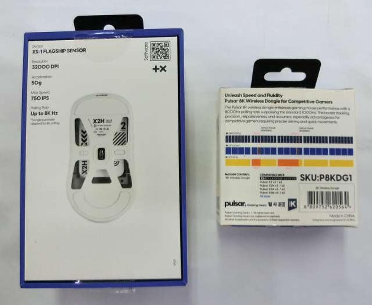 PALSAR Gaming Mouse X2H V3 with Separately Sold 8K Dongle