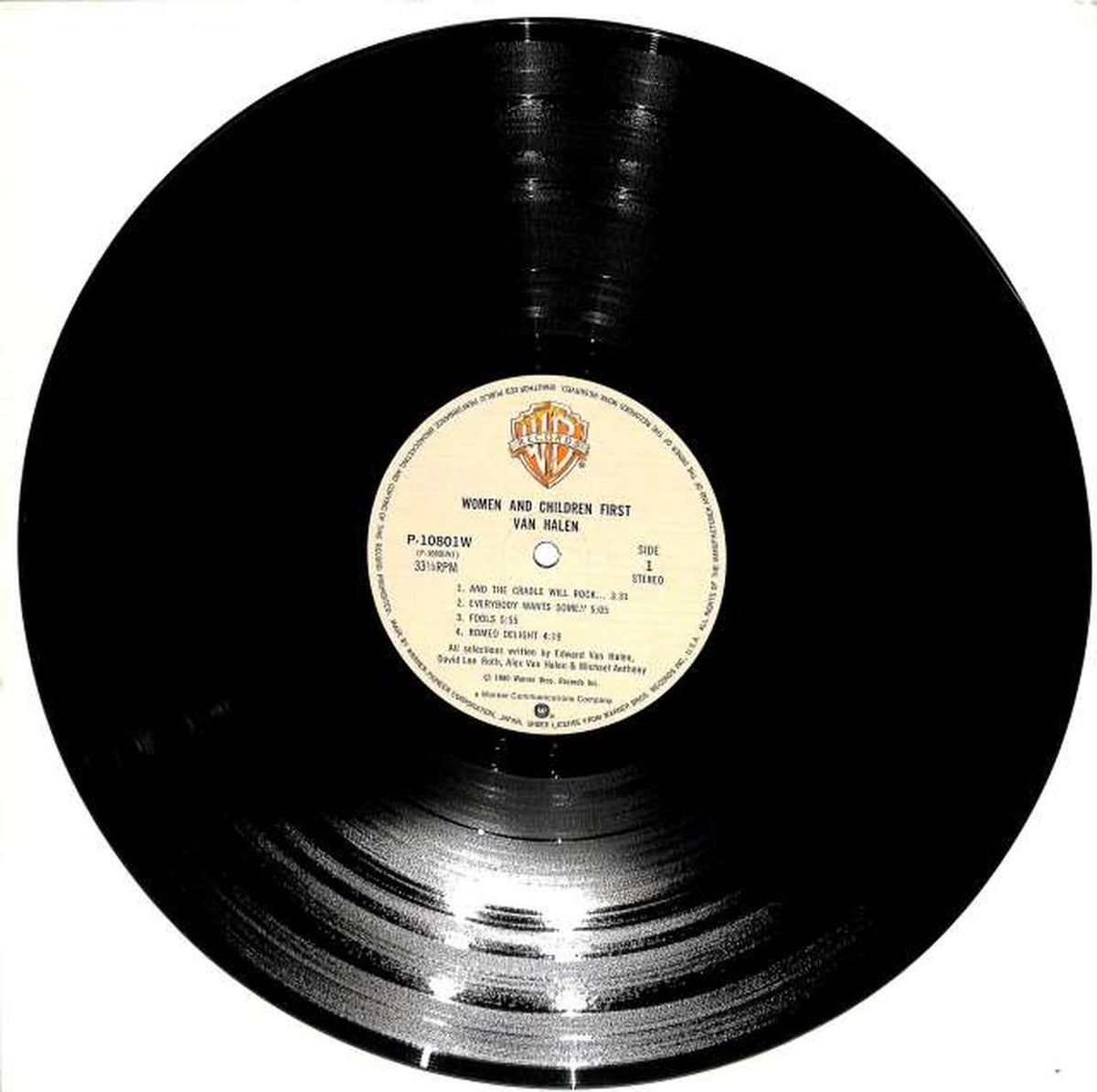 Warner Pioneer Van Halen "Dark Code" P-10801W