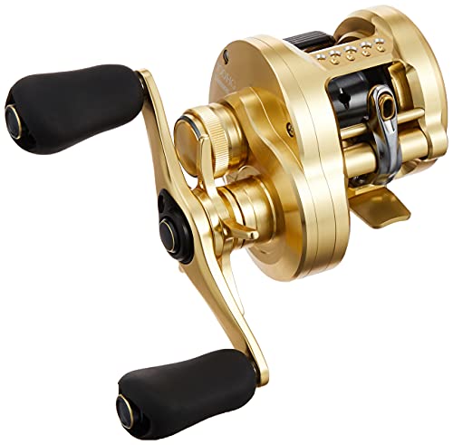 SHIMANO Köderrolle Doppelschaftrolle Bass Calcutta Conquest 2021 100HG RECHTS Barschangeln – BanzaiHobby