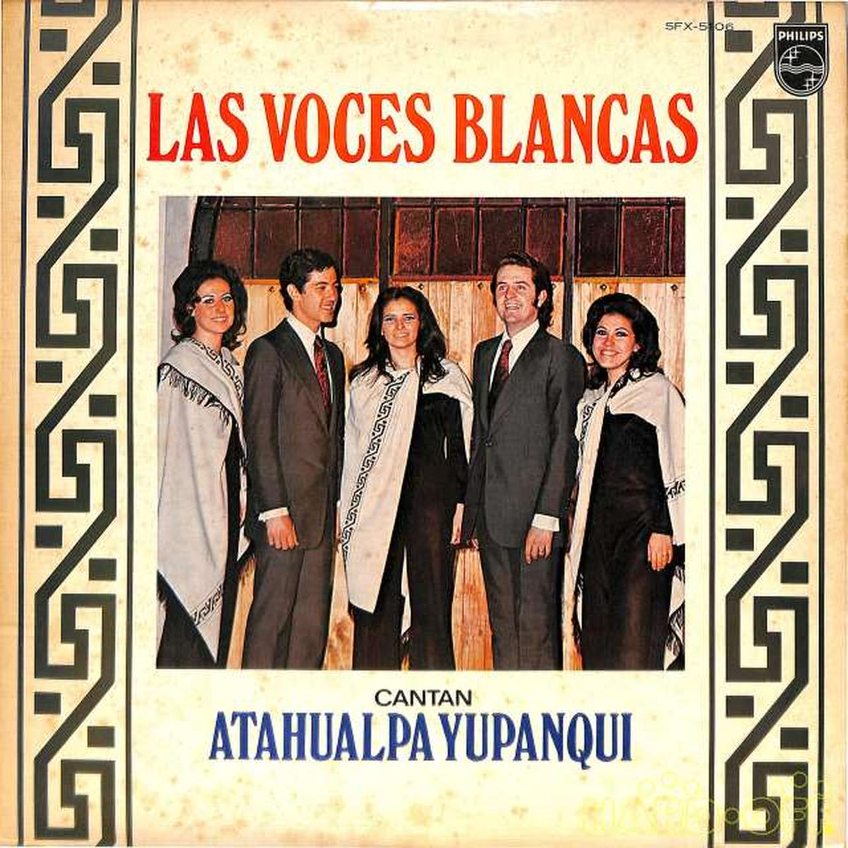 Nippon Phonogram Las Boses Blancas "Singing Yupanki" SFX-5106