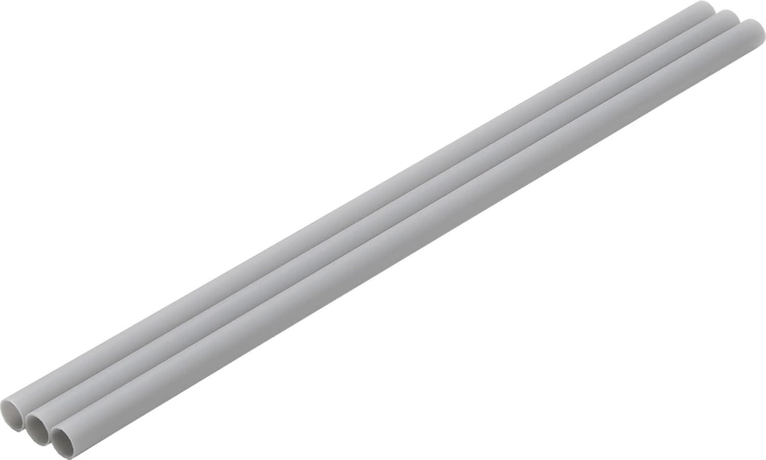 Wave OM557 Plastic Pipe [Gray] Thick Wall 9.5mm, Pack of 3