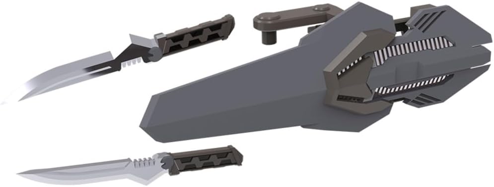 Kotobukiya MW55J M.S.G Modeling Support Goods Weapon Unit 55 Composite Plate Unit 01 Gray Ver. - BanzaiHobby