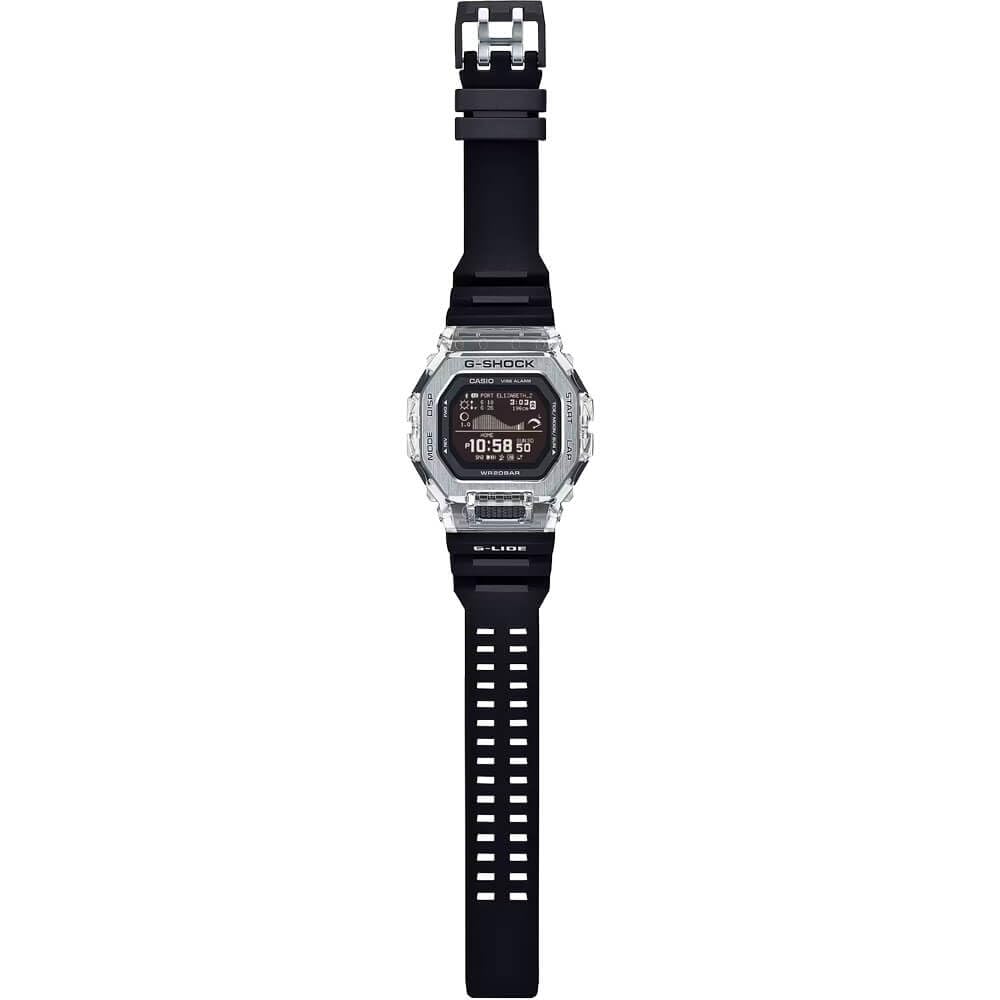カシオ G-Shock GBX100S-1 G-Lide Gleaming Waveシリーズウォッチ - ブラック
