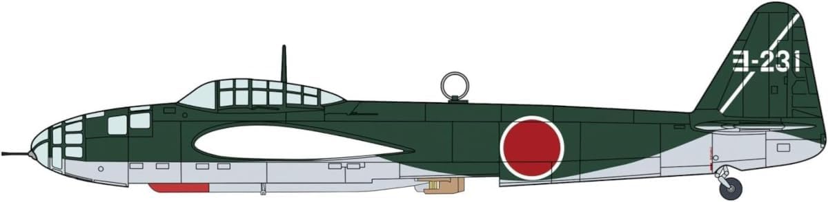 Hasegawa 02494 1/72 Kugisho P1Y1 Ginga (Frances) Type 11 Yokosuka Flying Group w/Torpedo