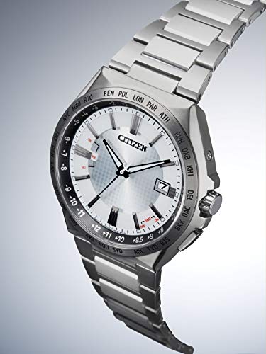 [シチズン]CITIZEN 腕時計 アテッサ Eco-Drive エコ・ドライブ電波時計 ダイレクトフライト ACT Line CB0210-54A メンズ - BanzaiHobby