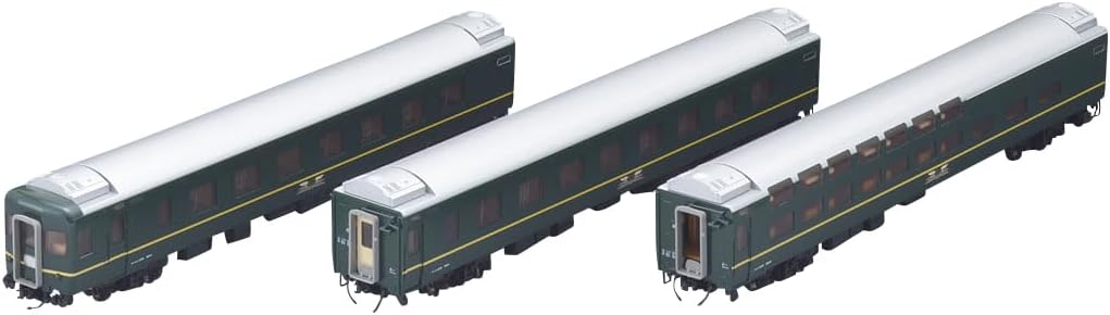 [PO JUL 2024] TOMIX HO Gauge JR 24 Series 25 Twilight Express Expansion Set B HO-9111 Model Train Passenger Car - BanzaiHobby