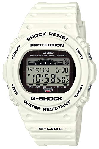 [Casio] G-Shock Uhr [Inländisches Originalprodukt] G-LIDE Radio Solar GWX-5700CS-7JF Herren Weiß – BanzaiHobby