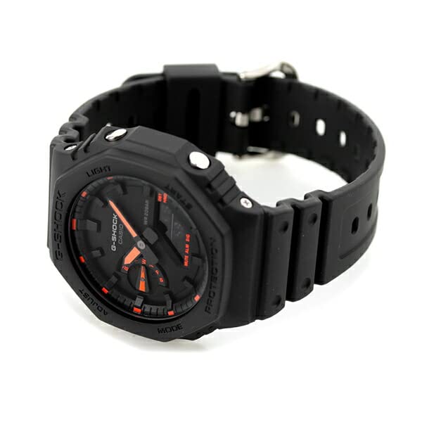 [カシオ] CASIO G-SHOCK アナログデジタル 2100シリーズ 黒 クオーツ メンズ 腕時計 GA-2100-1A4DR [並行輸入品]