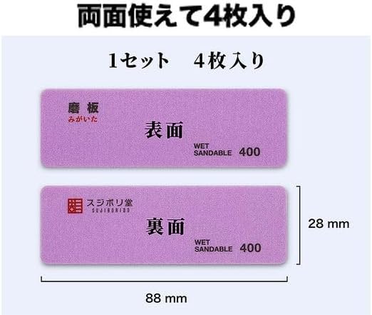 Sujiborido Polishing Plate (Migaita!) #1500 - Sujiborido Banzai Hobby