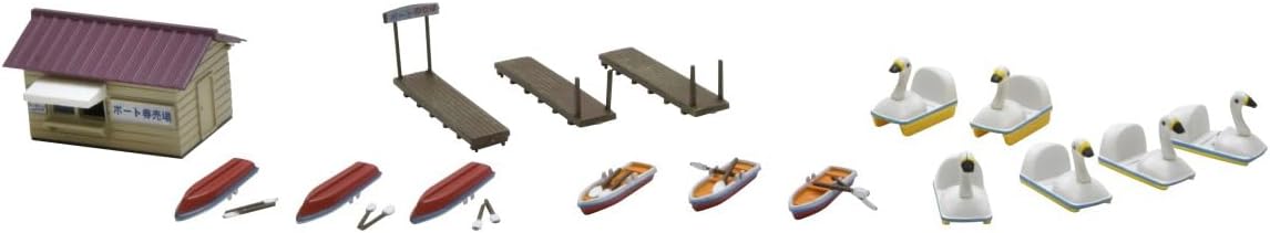 TOMYTEC (N Gauge) Scenery Accessories 080-3 Boat Dock 3