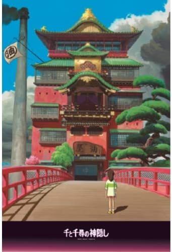 Ensky 1000-223 Spirited Away Aburaya - Ghibli (Puzzle, 1000 Pieces, 50 x 75 cm)