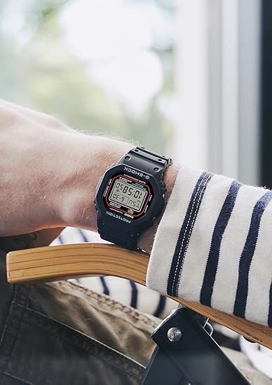 [カシオ] 腕時計 ジーショック Iconic Styles DW-5600RL-1 メンズ ブラック 初代G-SHOCKカラー [並行輸入品]