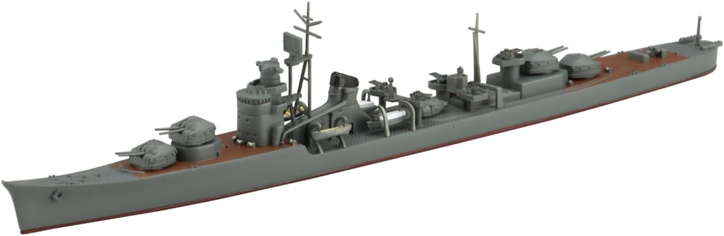 Aoshima Bunka Kyozai 1/700 Water Line Series No.438 Japanese Navy Destroyer Fuyutsuki - BanzaiHobby