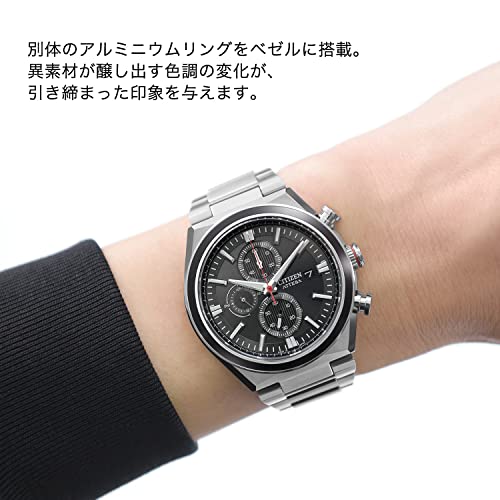 [CITIZEN] 腕時計 アテッサ ATTESA エコ・ドライブ CA0836-68E メンズ ブラック - BanzaiHobby