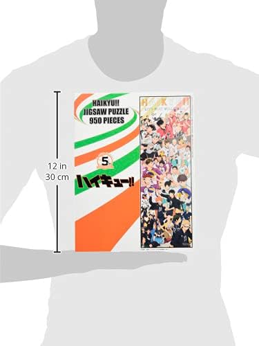 Ensky 950-48 HAIKYU! !CHRONICLES - Haikyu!! (Puzzle, 950 Pieces, 34 x 102 cm)