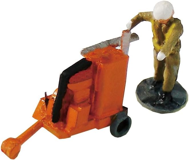 TGW NA-116 N Gauge Road Construction Machinery B Road Cutter / Roadworker 1pcs
