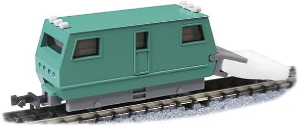 TGW RCCN-04 Rail Cleaning Car NEW Mop-kun N Towing Type (T Car/Body Color: Blue Green) - BanzaiHobby