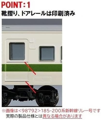 Tomix 98568 (N scale) JR Series 185-0 Limited Express Train (Odoriko/Reinforced Obstacle Deflector) 5 Cars Add-on Set