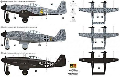 RS model RSM92198 1/72 Me-609 Nachtjager (Night Fighter)