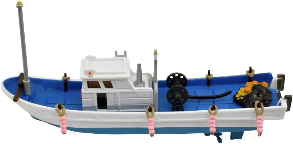 Tomytec 009-3 Scene Collection Scene Accessories Fishing Boat A3 Diorama Supplies - BanzaiHobby