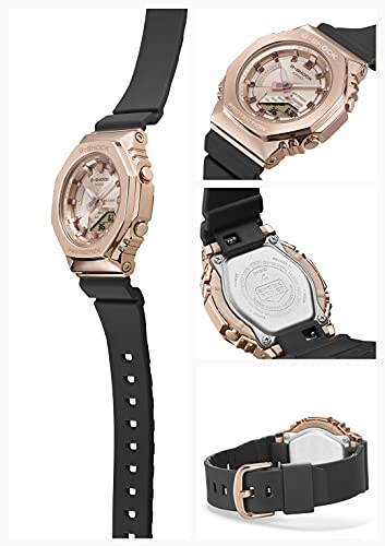 [カシオ] 腕時計 ジーショック 【国内正規品】ミッドサイズモデル メタルカバード GM-S2100PG-1A4JF レディース ブラック - BanzaiHobby