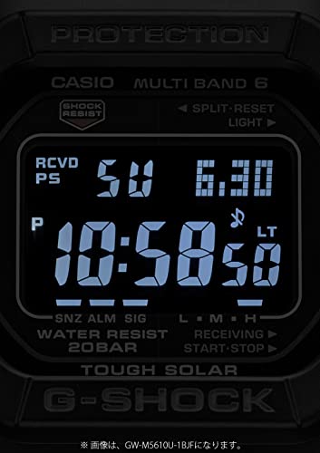 [カシオ] 腕時計 ジーショック 【国内正規品】電波ソーラー スーパーイルミネータータイプ(高輝度なLEDライト) GW-M5610U-2JF メンズ ブルー - BanzaiHobby
