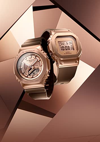 [カシオ] 腕時計 ジーショック 【国内正規品】ミッドサイズモデル メタルカバード GM-S5600BR-5JF ユニセックス大人 メタリック - BanzaiHobby