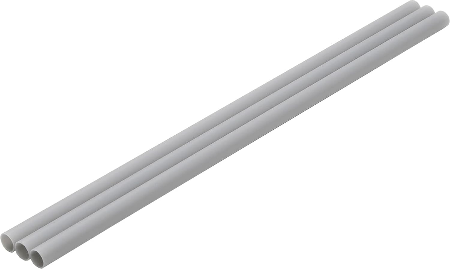 Wave OM548 Plastic Pipe [Gray] Thick Wall 10.0mm, Pack of 3