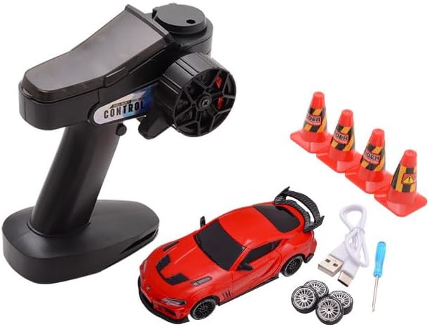 HiTEC SP4301-RD 1/43 RC Drift Car [Supra] Red - Hitec Banzai Hobby