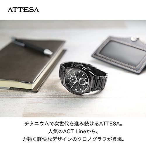 [CITIZEN] 腕時計 アテッサ ATTESA エコ・ドライブ CA0835-61H メンズ ブラック - BanzaiHobby
