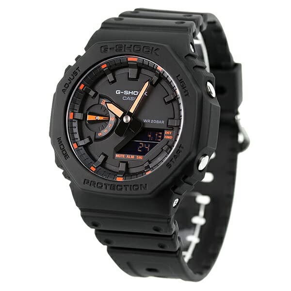 [カシオ] CASIO G-SHOCK アナログデジタル 2100シリーズ 黒 クオーツ メンズ 腕時計 GA-2100-1A4DR [並行輸入品]