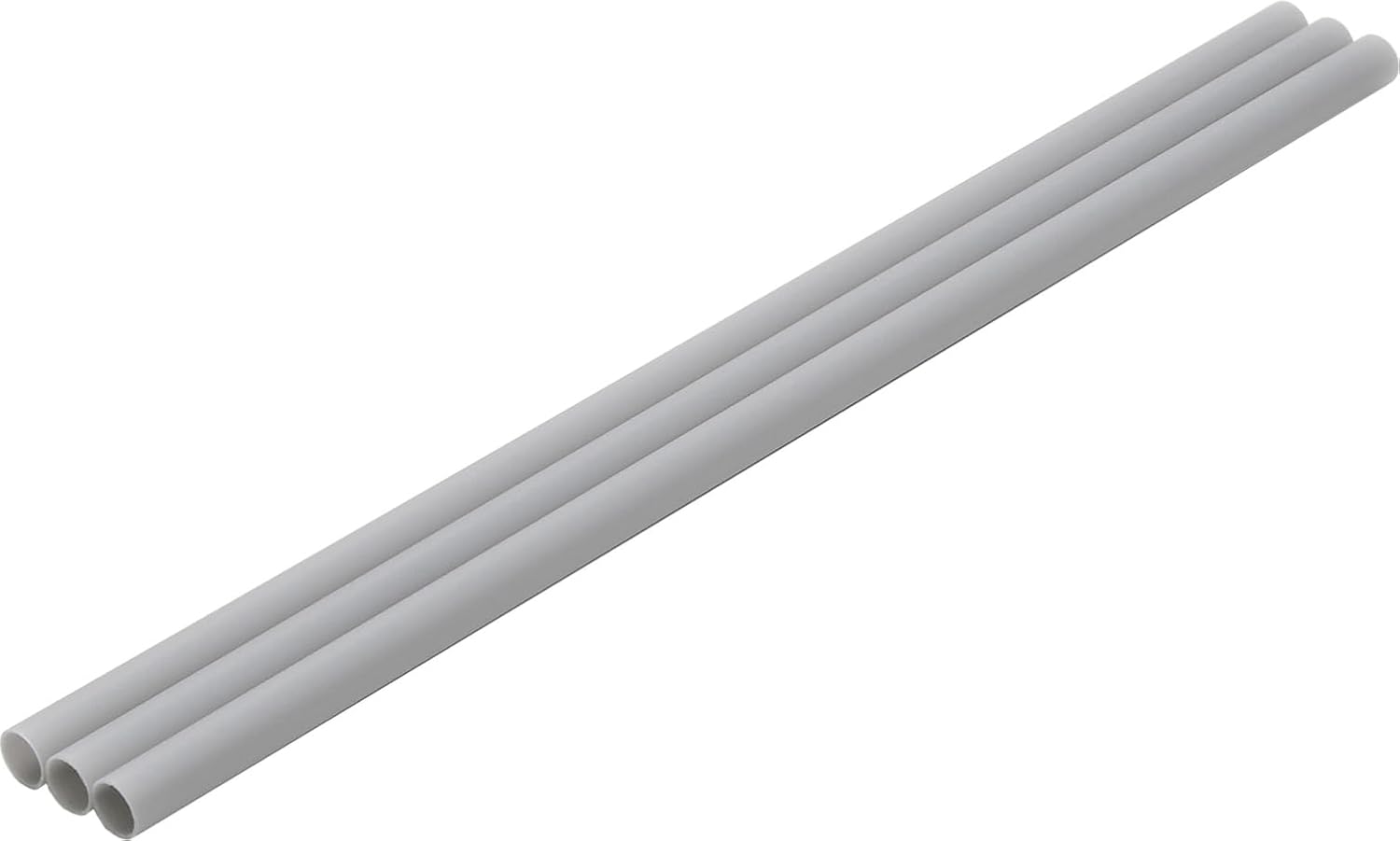 Wave OM527 Plastic Pipe [Gray] Thin Wall 9.0mm, Pack of 3