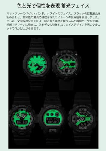ジーショック [カシオ] 腕時計 【国内正規品】Hidden Glow Series GA-2100HD-8AJF メンズ グレー - BanzaiHobby