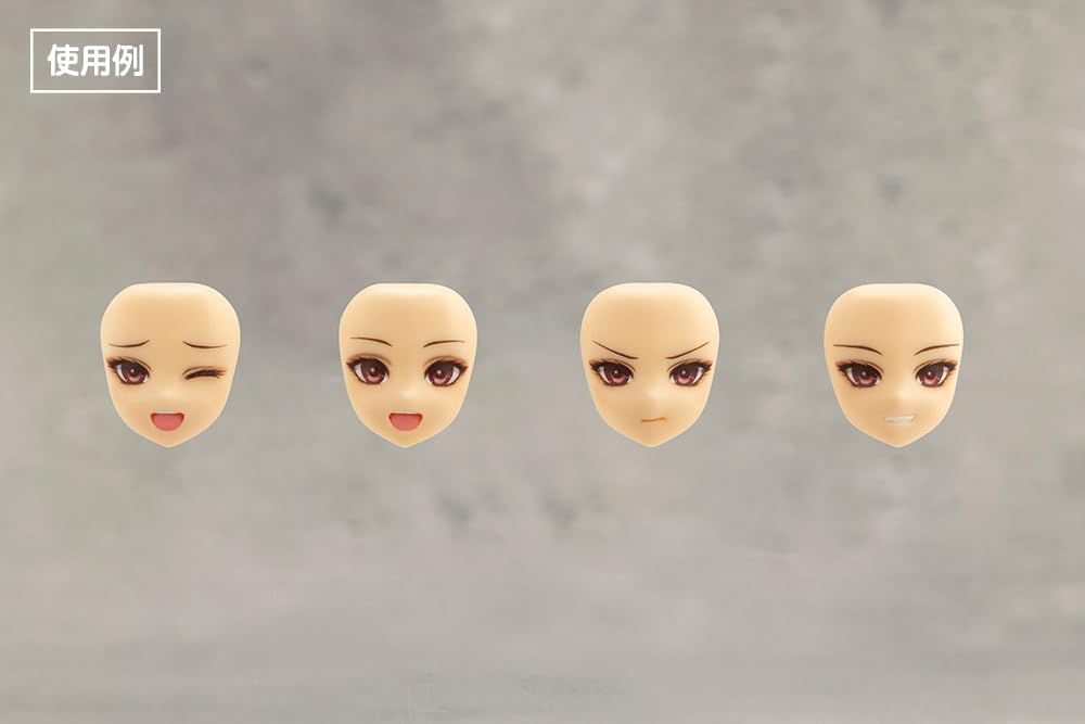 KOTOBUKIYA 1/10 Scale Creative Girl Garden Customized Face & Decal Set, Vol. 1 - BanzaiHobby