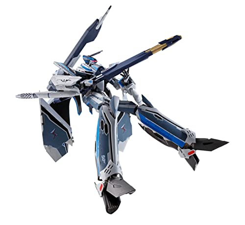 DX Chogokin Macross Delta the Movie Absolute LIVE!!!!!! VF-31AX Kairos Plus (Hayate Immelman Machine) Approx. 260mm ABS & Die Cast & PVC Painted Movable Figure - BanzaiHobby